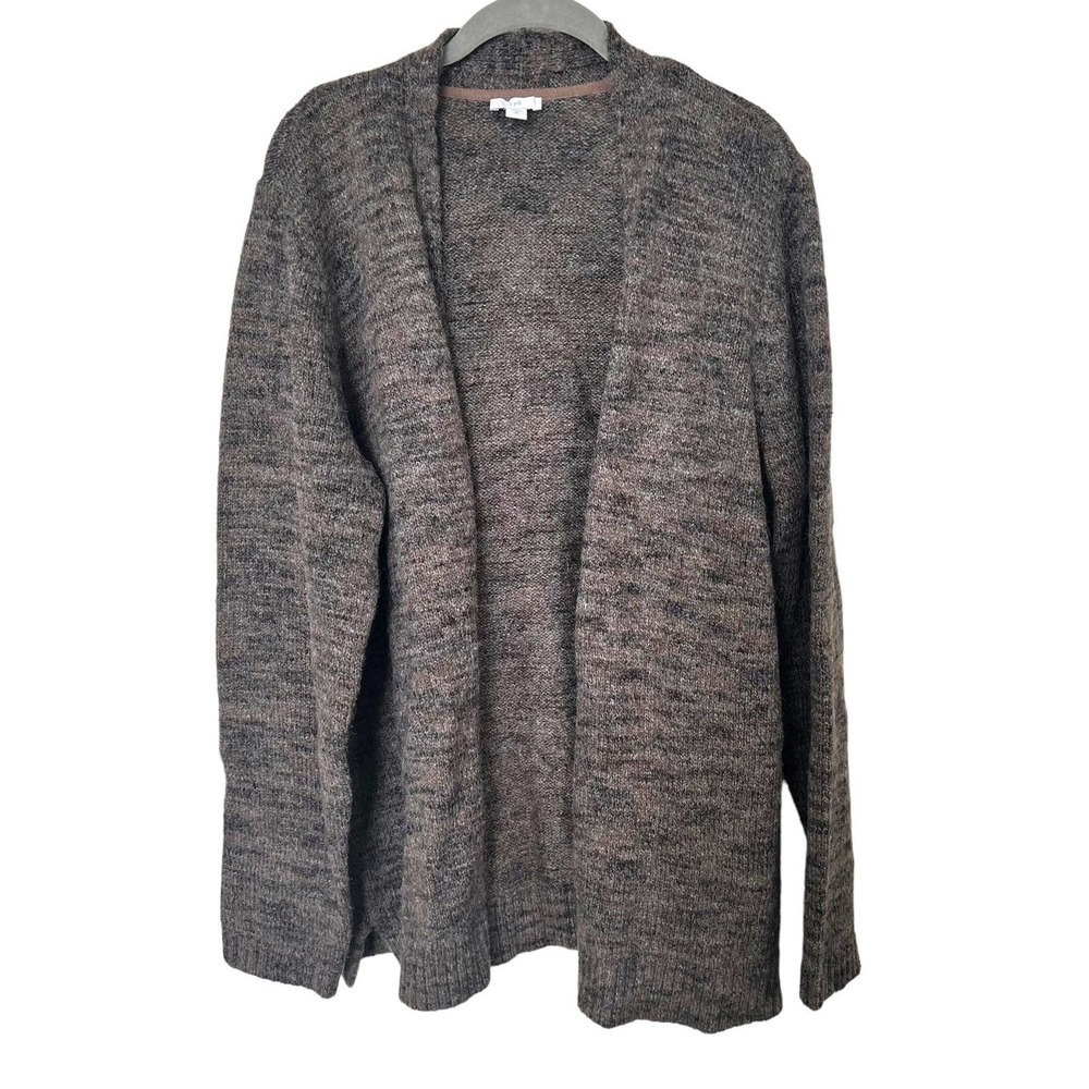 J.Jill Open Front Cable Knit Cardigan Size XL Tall